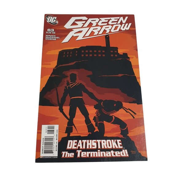 Green Arrow Issue 63 Deathstroke The Terminated DC Comics Bagged Boarded - Picture 1 of 2